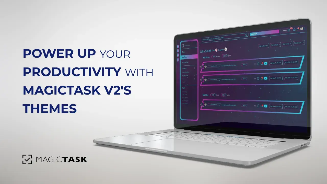 power up productivity with magictask v2 themes