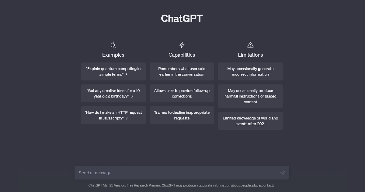 ChatGPT