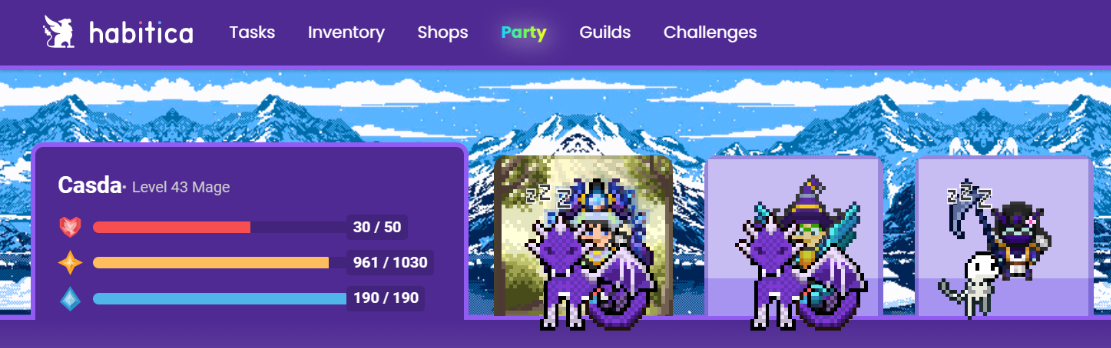 Habitica Party