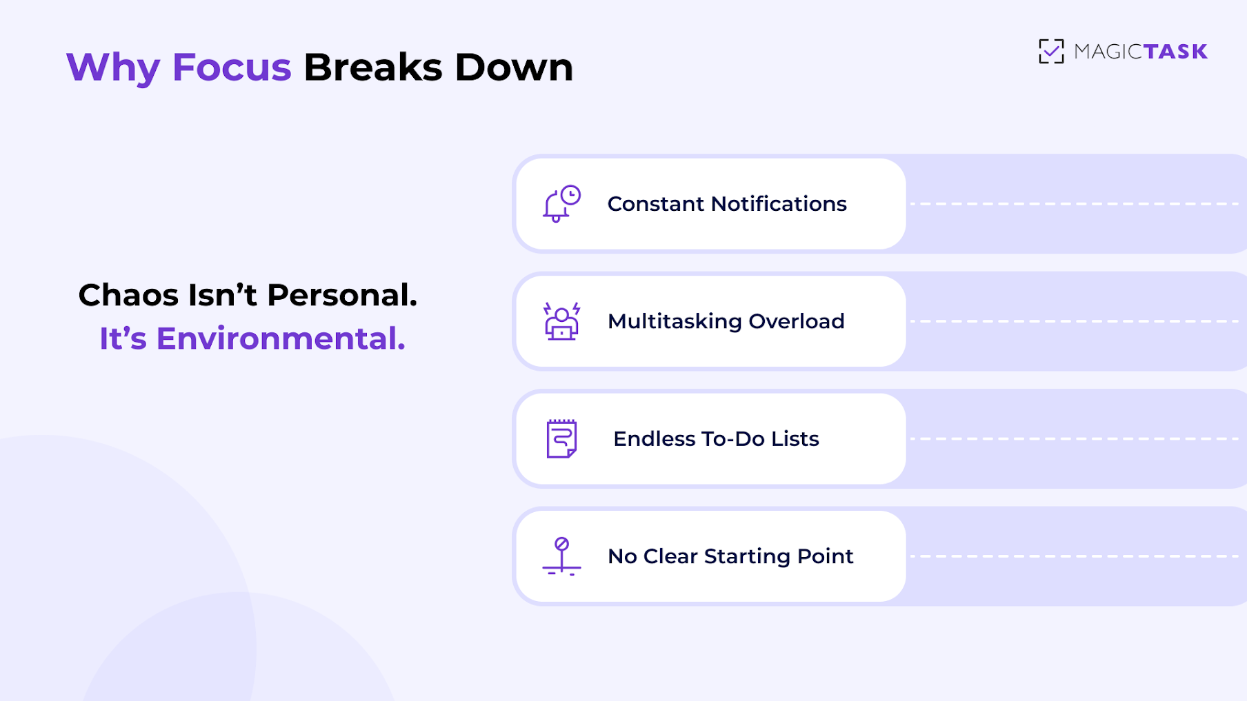Why Focus Is Hard to Maintain Today