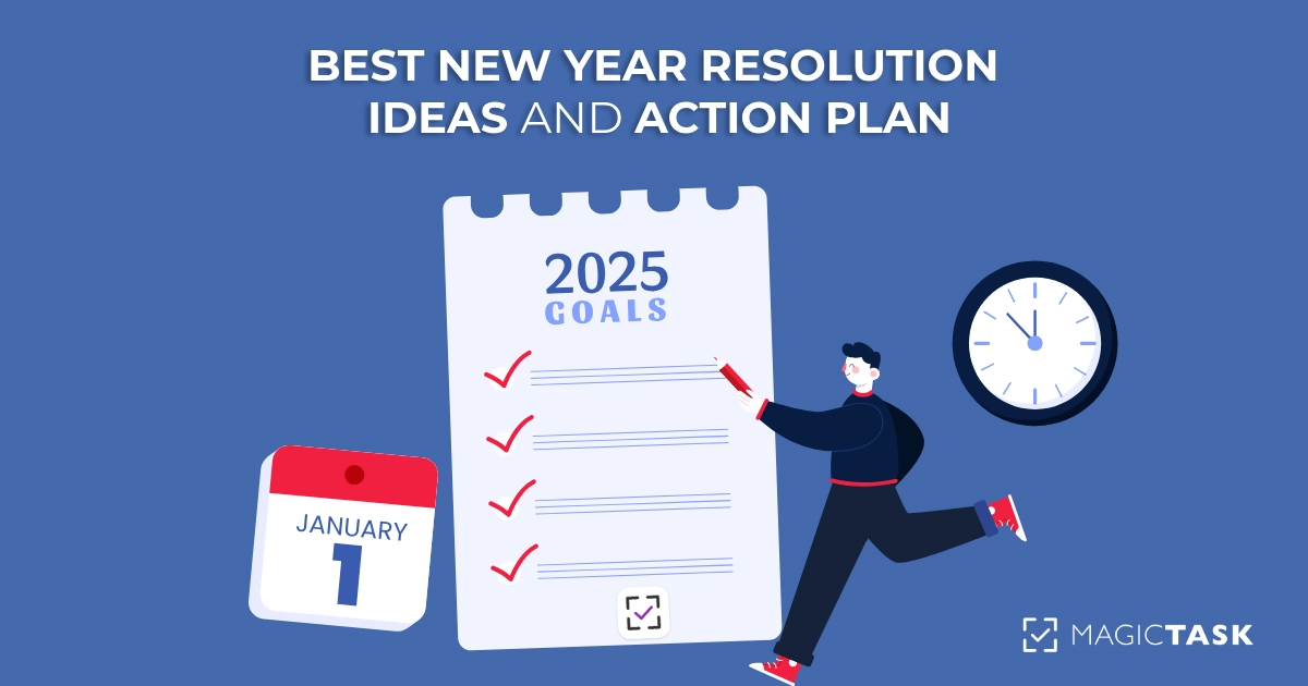 new year resolution ideas and action plan