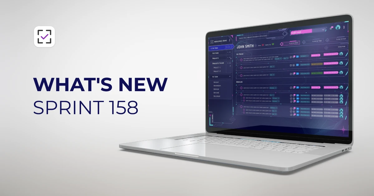 What's New - Sprint 158