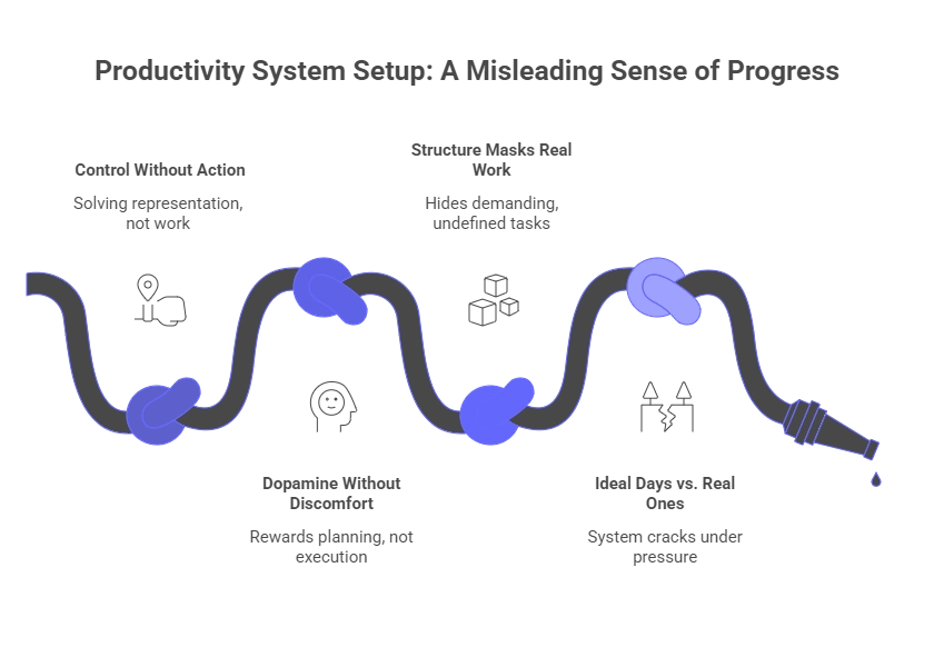 Why Setup Feels Productive but Rarely Leads to Execution Why Setup Feels Productive but Rarely Leads to Execution