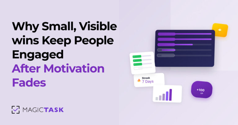 Why Small, Visible Wins Keep People Engaged After Motivation Fades