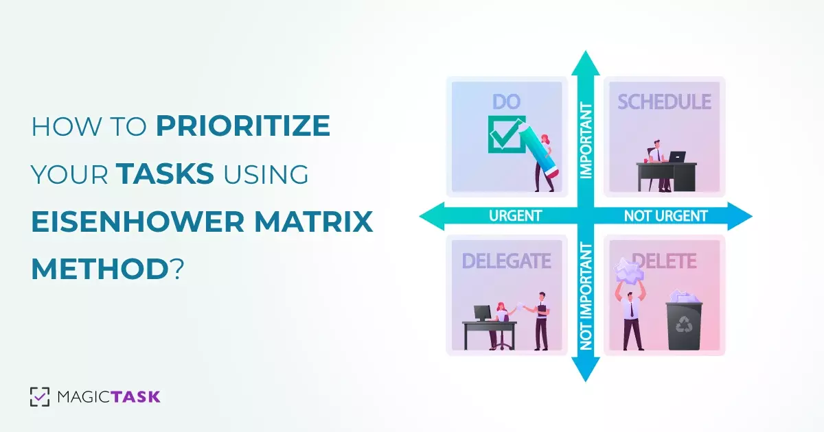 How to Prioritize Your Tasks With The Eisenhower Matrix Method