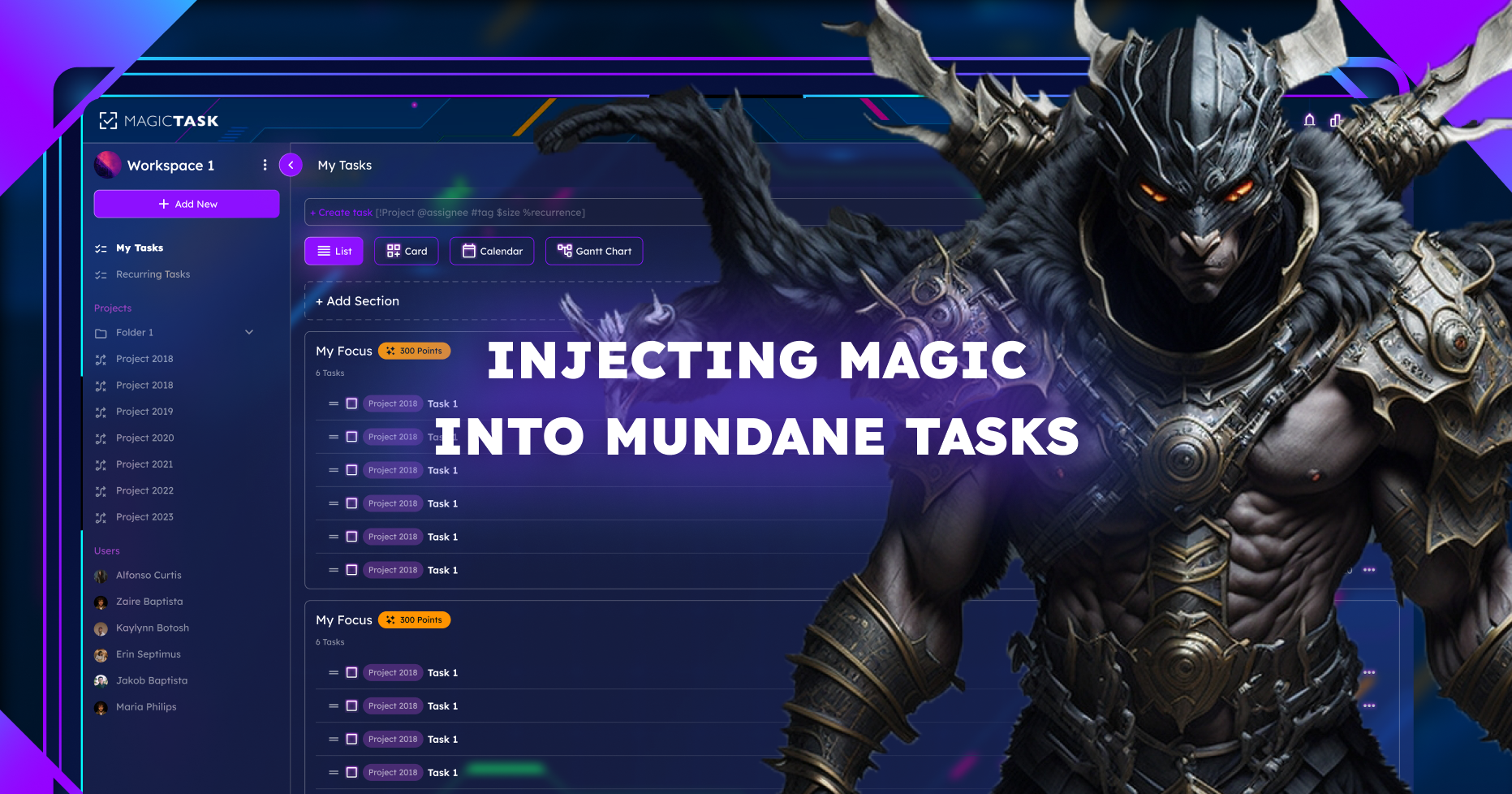 Injecting Magic into Mundane Tasks: A Sneak Peek at MagicTask V3’s Concept Art!