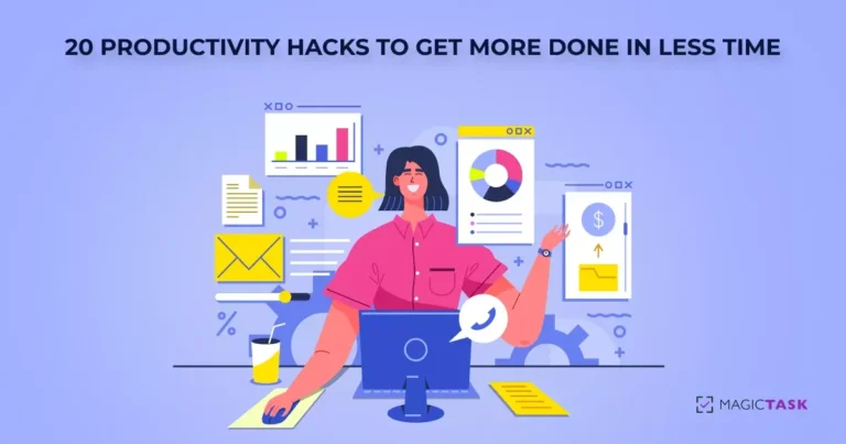 20 Productivity Hacks to Get More Done in Less Time