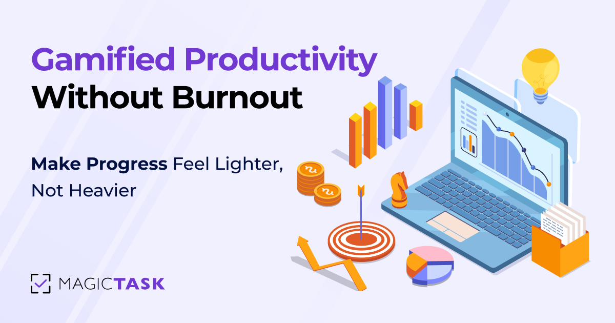 Gamified Productivity: Supporting Mental Well-Being Without Burnout