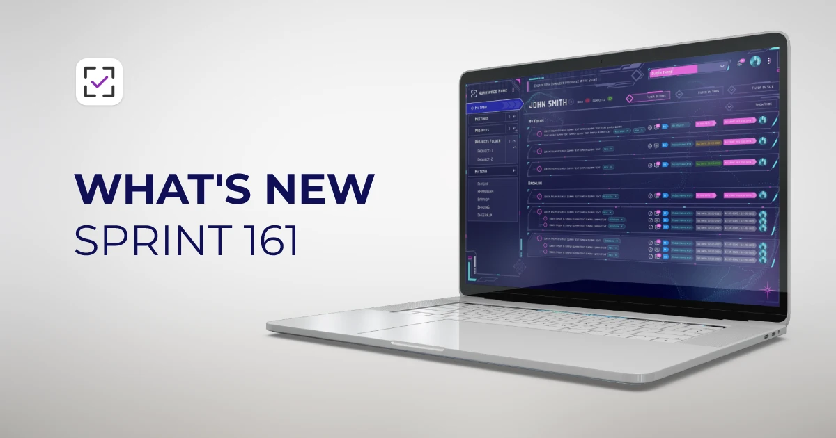 What’s New – Sprint 161